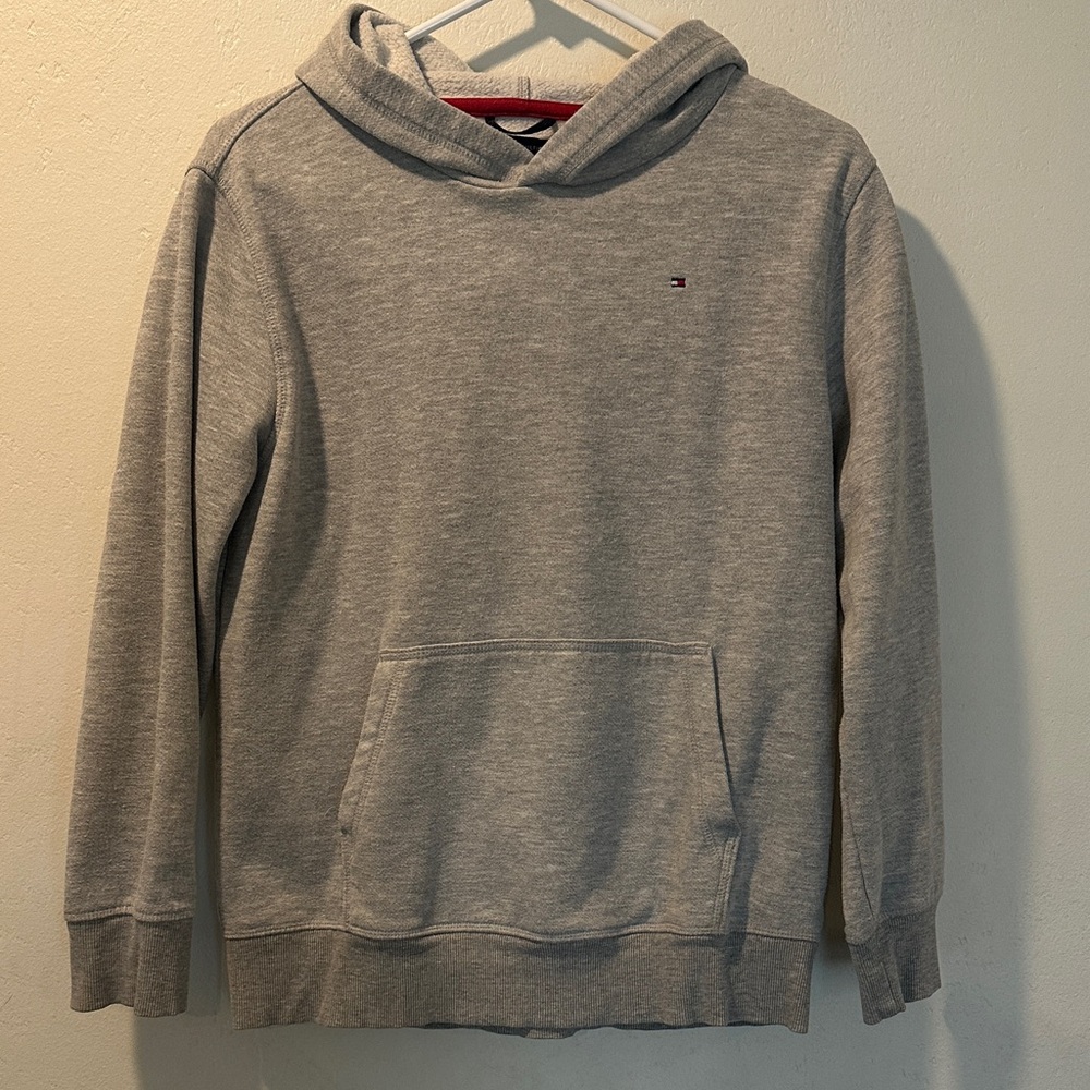 Boy’s Tommy Hilfiger Light Gray Hoodie Sweater